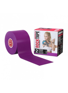 Кинезио тейп RockTape Standart CША 5 см х 5 м фиолетовый