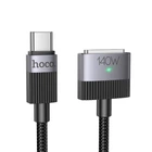 Кабель магнітний Hoco U141 Type-C Mag3, 1.8 м, чорний