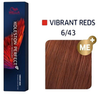 Фарба для волосся Wella Professionals Koleston Perfect Me+ Vibrant Reds 6/43 стійка 60 мл (8005610626574)