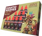 Набір фарб The Army Painter Warpaints Fanatic Washes 10 шт x 18 мл (5713799806801)