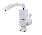 Кран-водонагреватель Aquatica NZ-6B212W проточный тэновый электрический NZ 3.0 кВт 0.4-5 бар для кухни гусак прямой на гайке белый (33-102-9797122)