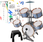 Zestaw perkusyjny Ramiz Jazz Drums Music Perfomance Blekitny (5903864958560) (955555907890824) - Outlet