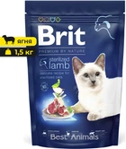 Сухий корм Brit Premium by Nature Cat Sterilised Lamb