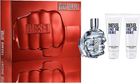 Zestaw męski Diesel Only the Brave Woda toaletowa 125 ml + Żel pod prysznic 2 x 75 ml (3614274078664)