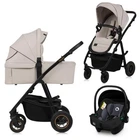 Універсальна коляска 3 в 1 Lionelo AMBER PLUS BEIGE SAND