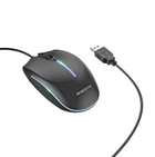Мышь BOROFONE BG10 Soaring game luminous wired mouse Black