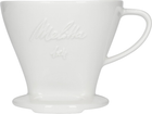 Dripper do kawy Melitta 1x4 porcelanowy Biały (4006508219025)