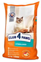Корм для кошек Club 4 Paws Sterilized