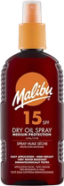 Сонцезахисна суха олія Malibu SPF 15 200 мл (5025135112157)