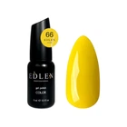 Гель-лак Edlen Color 66, желтый, 9 мл