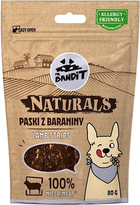 Przysmak dla psów Mr. Bandit paski z baraniny 80 g (5902414207486)