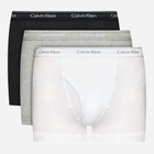 Zestaw majtek męskich typu bokserki Calvin Klein Underwear Trunk 3Pk 000NB1893A-MP1 M 3 szt Czarny/Bialy/Szary (8719115129354)