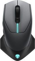 Mysz Dell Alienware Gaming Mouse AW610M Wireless wired optical Dark Grey (545-BBCI)