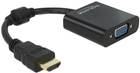 Адаптер Delock HDMI-A male - VGA female (4043619655120)