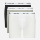 Zestaw majtek męskich typu bokserki Calvin Klein Underwear 000NB1770A-MP1 XL 3 szt Czarny/Biały/Szary (8719115052775)