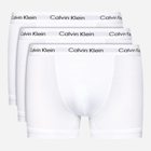 Zestaw majtek męskich typu bokserki Calvin Klein Underwear 0000U2662G-100 L 3 szt Białe (5051145189223)