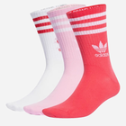 Zestaw skarpetek damskich 3 pary adidas Mid Cut Crew 3 IU2660 46-48 Wielokolorowy (4066757210372)