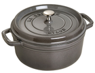 Каструля чавунна Staub La Cocotte кругла графітова 5.2 л (3272341026187)