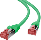 Патч-корд Helos S/FTP Cat 6 30 m Green (4005938180295)