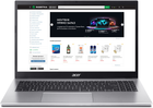 Ноутбук Acer Aspire 3 A315-59-37UL (NX.K6TEU.01Q) Pure Silver / 15.6" / Intel Core i3-1215U / RAM 12 ГБ / SSD 512 ГБ