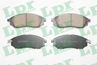 Комплект гальмівних колодок, дискове гальмо RENAULT KOLEOS, NISSAN NP300, LPR (05P1406)
