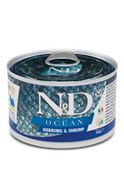 Влажный корм Farmina N&D Grain Free Ocean Herring & Shrimp Adult Mini