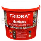 Фарба інтер'єрна TRIORA Mattlatex 7 кг біла матова