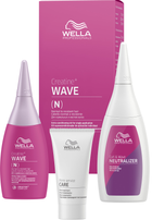 Zestaw do trwałej ondulacji włosów normalnych Wella Professionals Creatine+ Wave Lotion 75 ml + Płyn utrwalający 100 ml + Krem pielęgnacyjny przed trwałą ondulacją 30 ml (8005610438573)