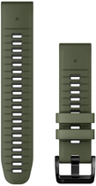 Ремінець Garmin QuickFit Silicone Band 22mm Moss/Graphite (010-13280-07)