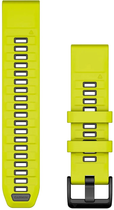 Ремінець Garmin QuickFit Silicone Band 22mm Amp Yellow/Graphite (010-13392-08)