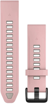 Pasek Garmin QuickFit Silicone Band 20mm Dust Rose/Fog Gray (010-13391-05)