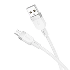 Кабель Hoco X109 Energy silicone charging data cable Micro White