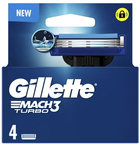 Zestaw wkładów do maszynek Gillette Mach-3 Turbo 4 szt (8001090429216)