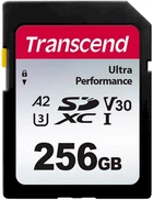 Карта памяти Transcend microSDXC 340S 256GB UHS-I U3 V30 A2 (TS256GUSD340S)