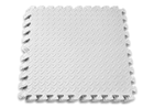 Татамі мат EasyFit SwallowTail (60х60 см) пазл хвіст ластівки білий