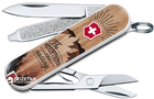 Швейцарский нож Victorinox Classic The Mountains are Calling (0.6223.L1604) - изображение 1