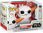 Фігурка Funko Pop Disney Star Wars: The Mandalorian Holiday - Grogu Snowman 9.5 см (889698800112)