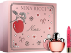 Zestaw damski Nina Ricci Nina Woda toaletowa 80 ml + Pomadka do ust Jumbo Matte Cream Fancy Pink 2.5 g (3137370346883)