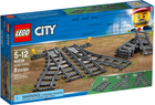 Zestaw klocków LEGO City Zwrotnice 8 elementów (60238)