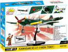 Klocki Cobi Hc Wwii Kawasaki KI61 Hein Zielony 350 elementów (5902251057404)