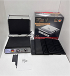 Багатофункціональний прес-гриль Zepline ZP-810 3в1 3500 Вт, чорно-сріблястий