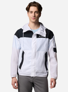 Спортивна вітровка чоловіча Columbia Challenger II Windbreaker 2071553100 XL Білий/Чорний (195982333137)