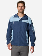 Спортивна вітровка чоловіча Columbia Challenger II Windbreaker 2071553478 L Синя (195982330945)