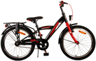 Дитячий велосипед Volare Thombike Black Red 20" (8715347221026)