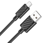 Зарядний кабель HOCO X88 Чорний USB-A - Micro-USB 12Вт 1м (15110)