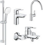 Набор смесителей GROHE BauLoop New UA123225K3 (23337001+23603001+26748003+31232001)