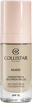 Тональна основа для обличчя Collistar Nudo Second Skin SPF15 1N Avorio 30 мл (8015150002363)