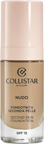 Podkład do twarzy Collistar Nudo Second Skin SPF15 3N Naturale 30 ml (8015150002523)