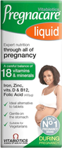 Suplement diety Vitabiotics Pregnacare Liquid suplement diety w syropie dla kobiet w ciąży 200ml (5021265246694)