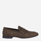 Loafersy męskie zamszowe Geox U35CCA00022-C1018 41 27.3 cm Brązowe (8056206117594)